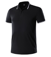 Cotton-Elastane Sports Polo Shirt